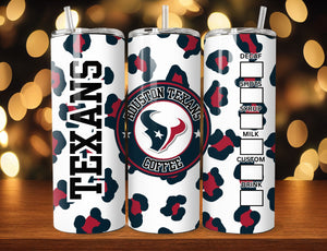 NFL Cheetah Pattern 20oz Tumbler