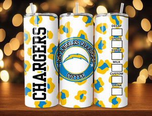 NFL Cheetah Pattern 20oz Tumbler