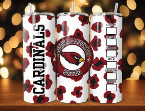 NFL Cheetah Pattern 20oz Tumbler