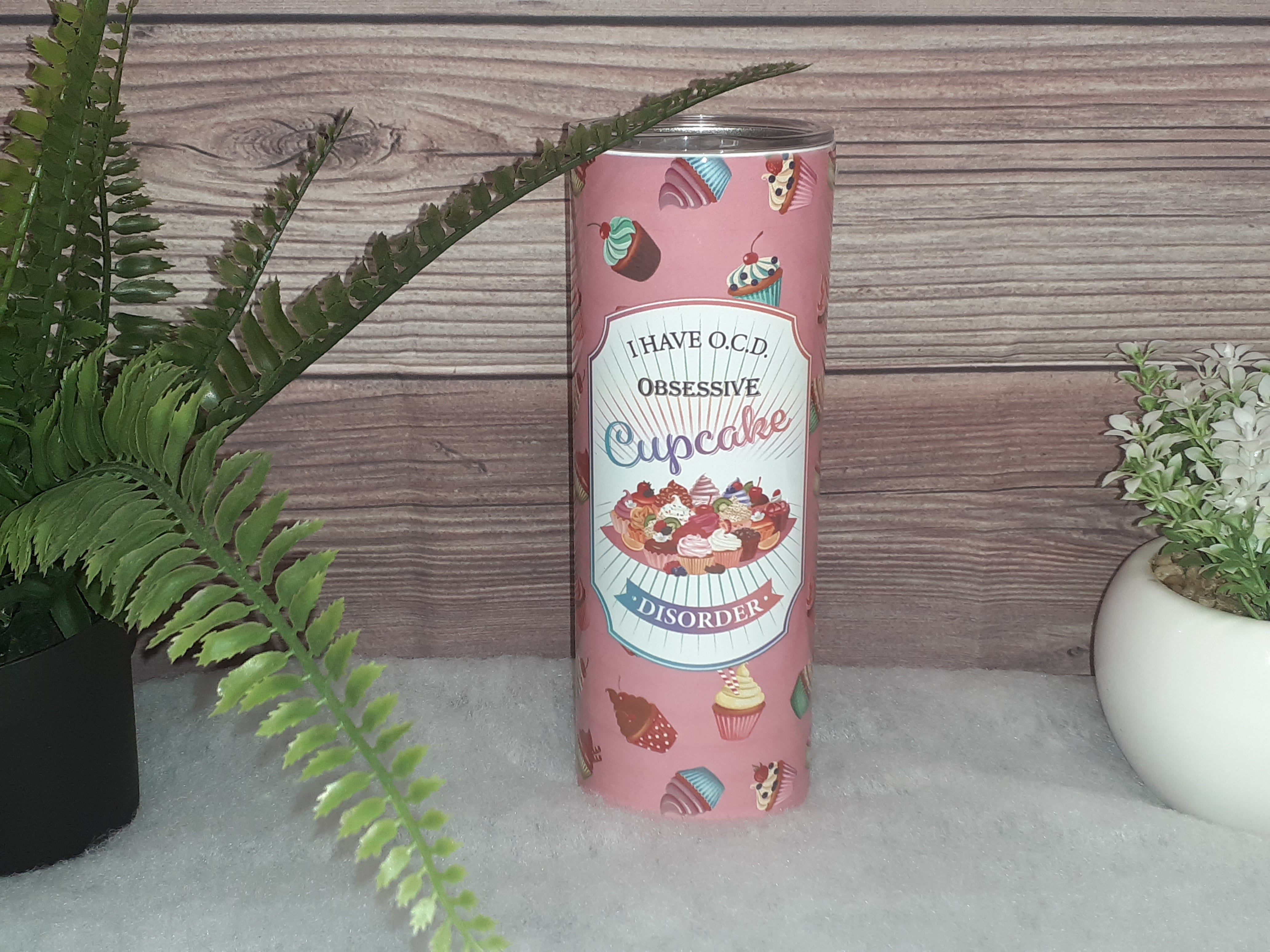 Obsessive Cupcake Disorder 20oz Hot/Cold Tumbler